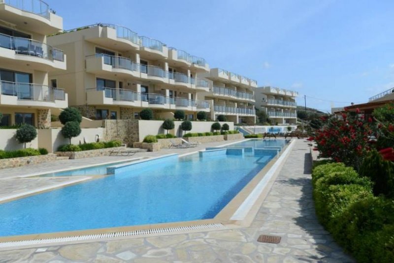 Lagkada bei Makry Gialos Südostkreta, Lagkada: Wunderschöner Bungalow mit Dachgarten und Blick auf das Libysche Meer zu verkaufen Haus kaufen